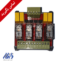 کارت رله 4 تایی 16 آمپر PMA