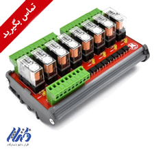 کارت رله 8 تایی PMA